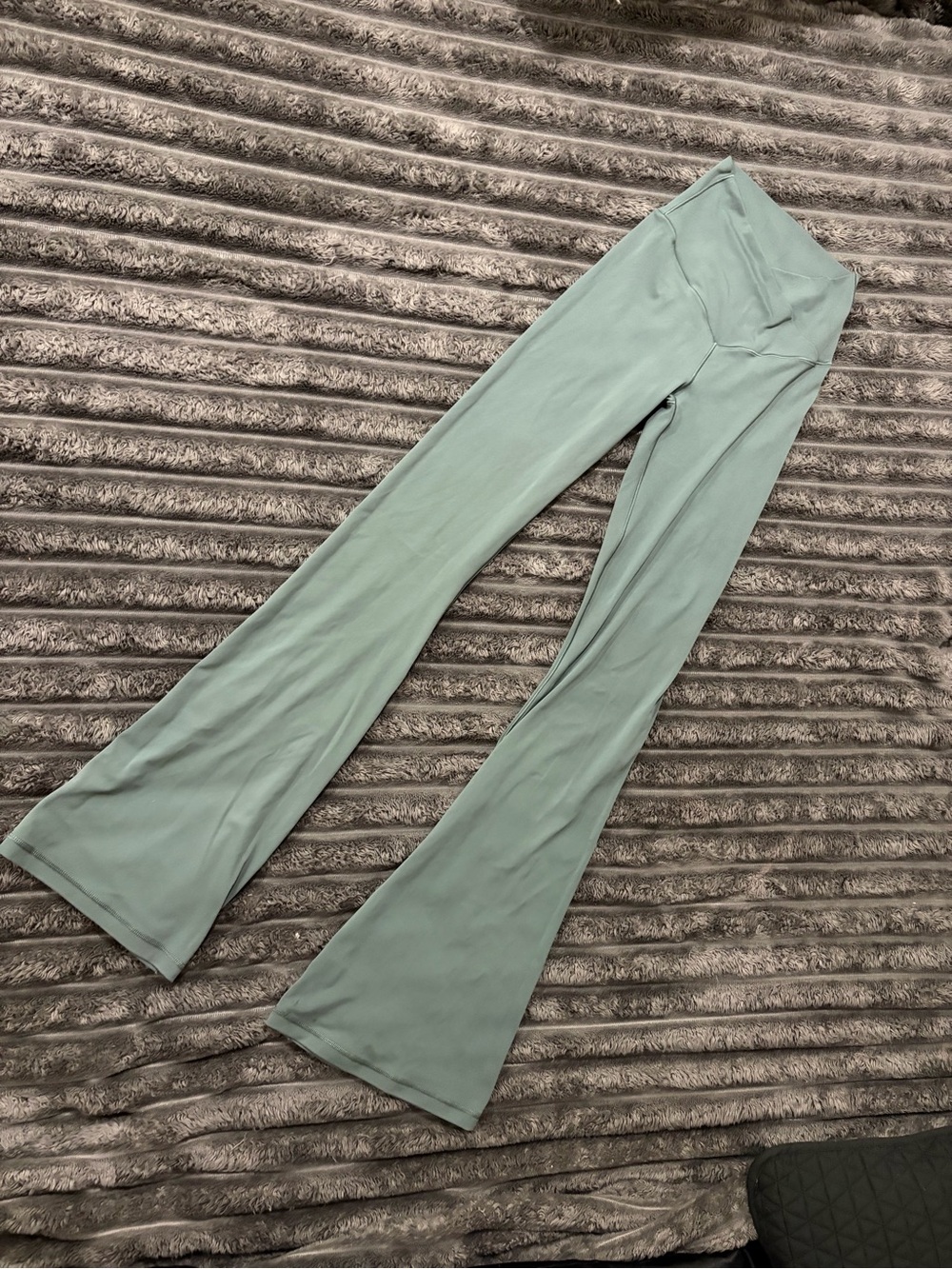 aerie Mint Green Flare High-Rise Pants
